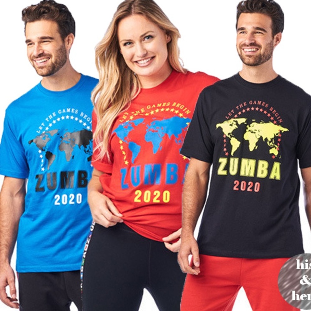 BN Zumba T-Shirt  w/FREE Tote Bag (see details)